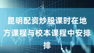 昆明配资炒股课时在地方课程与校本课程中安排